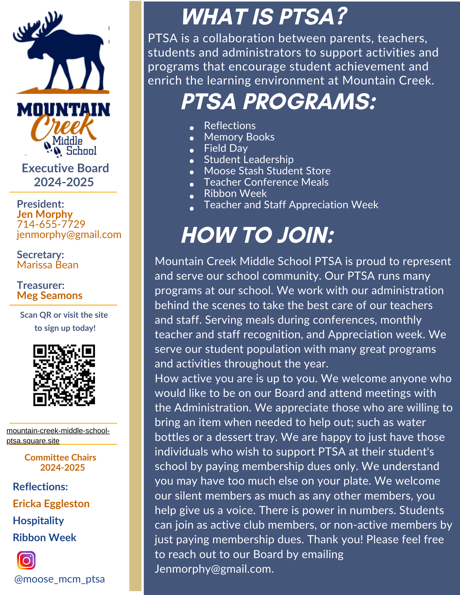 PTA Information